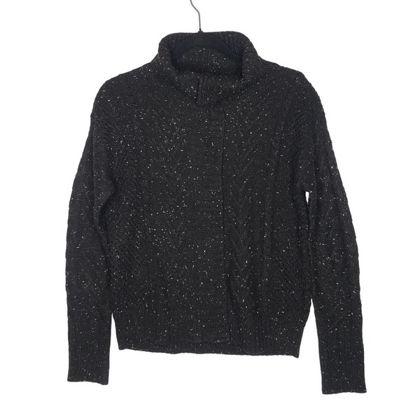 Anthropologie Michael Stars Cable Cardigan Sweater Cableknit Convertible XS NEW - Picture 1 of 16